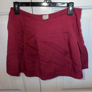 a new day Women's Mini Skirt in Deep Red